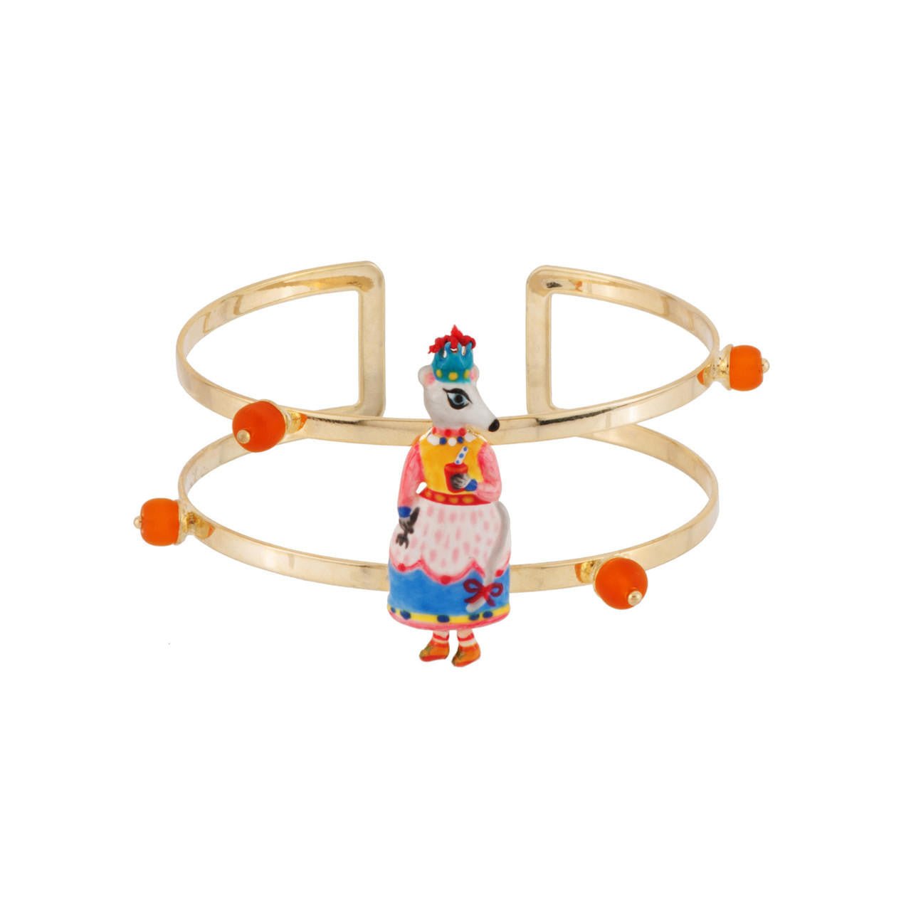 Bangle Birthday Mouse Mouse & Lemonade Drink Bracelet | AEBM2031 - Les Nereides