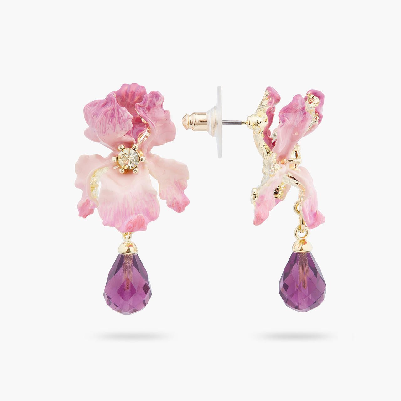 Bearded Iris Earrings | ARSA1081 - Les Nereides