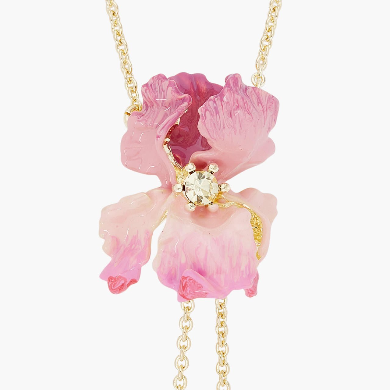 Bearded Iris Pendant Necklace | ARSA3081 - Les Nereides