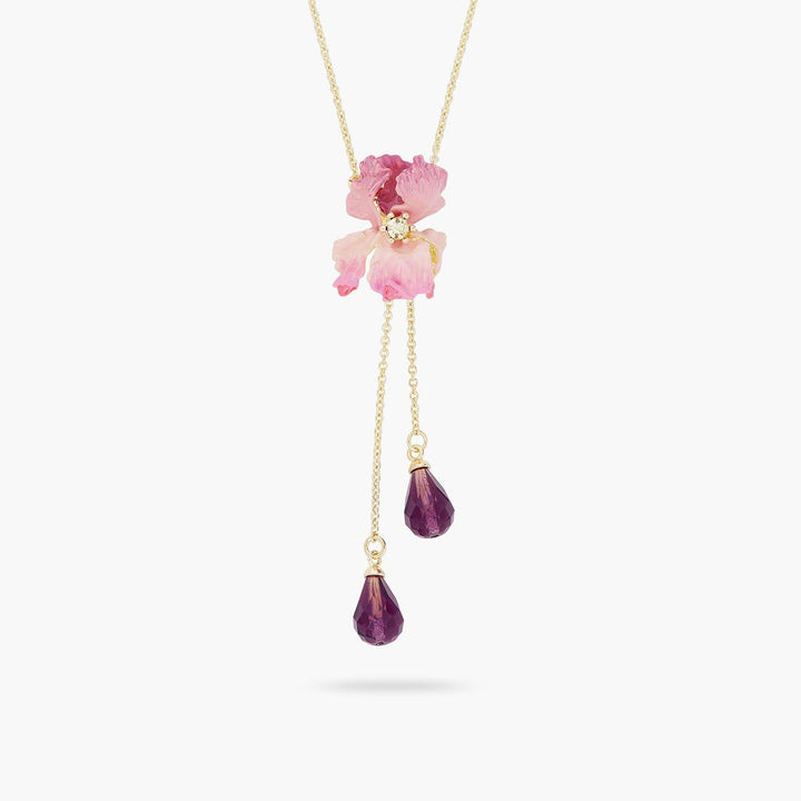 Bearded Iris Pendant Necklace | ARSA3081 - Les Nereides