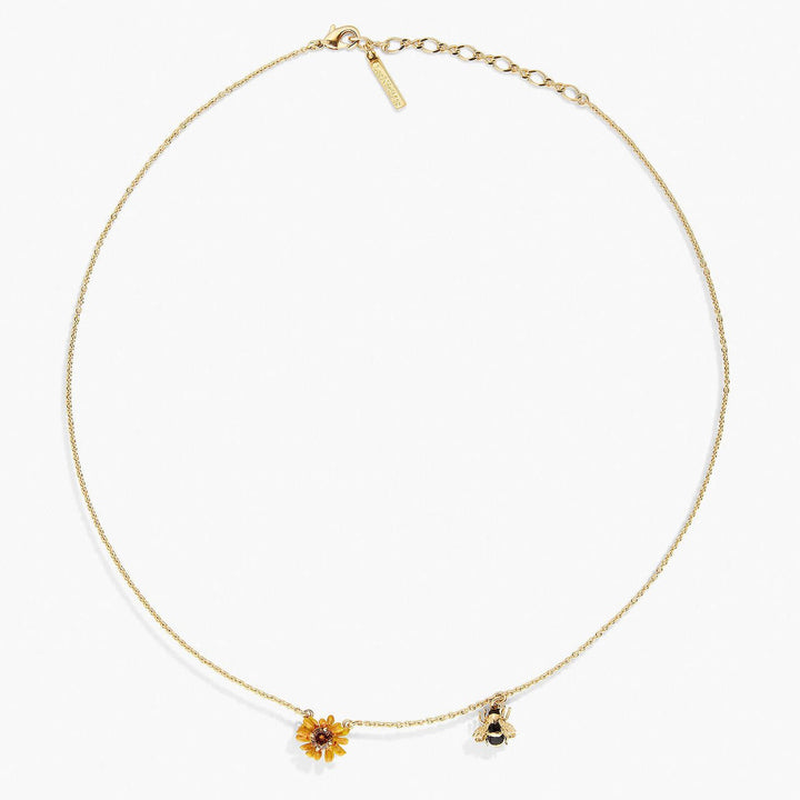 Bee And Buttercup Pendant Necklace | APPP3071 - Les Nereides