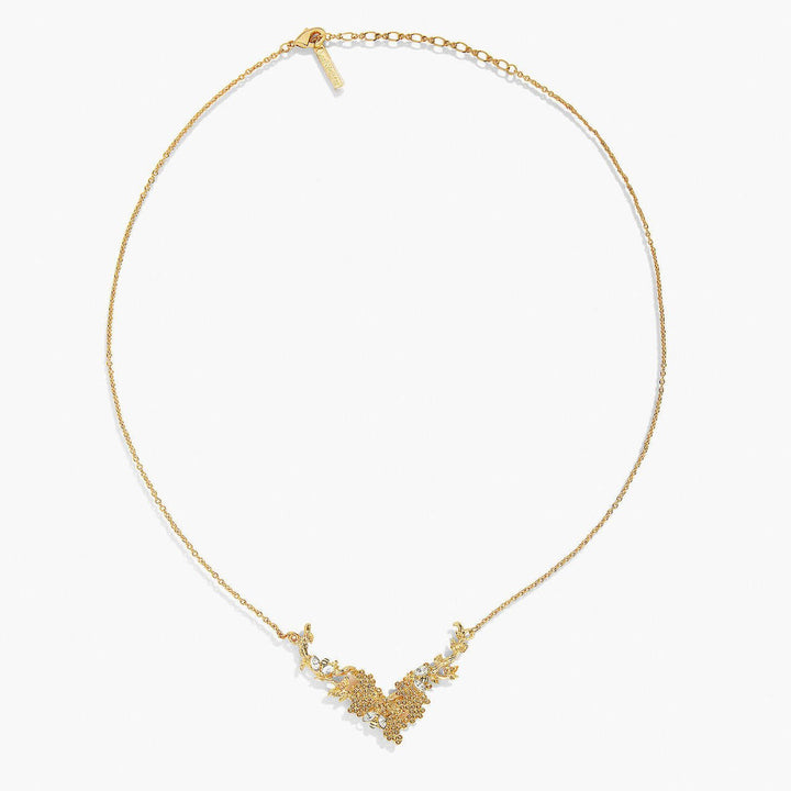 Bee And Honeycomb Statement Necklace | APNF3081 - Les Nereides