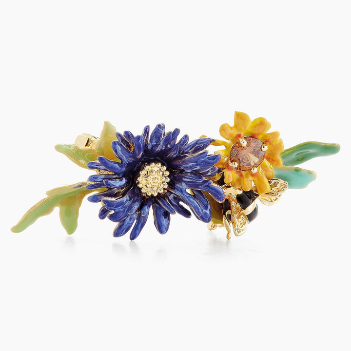 Bee And Meadow Flower Brooch | APPP5011 - Les Nereides