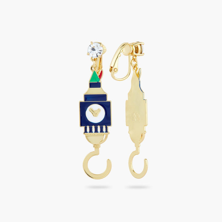 Big Ben and Hook earrings | AQUI1071 - Les Nereides