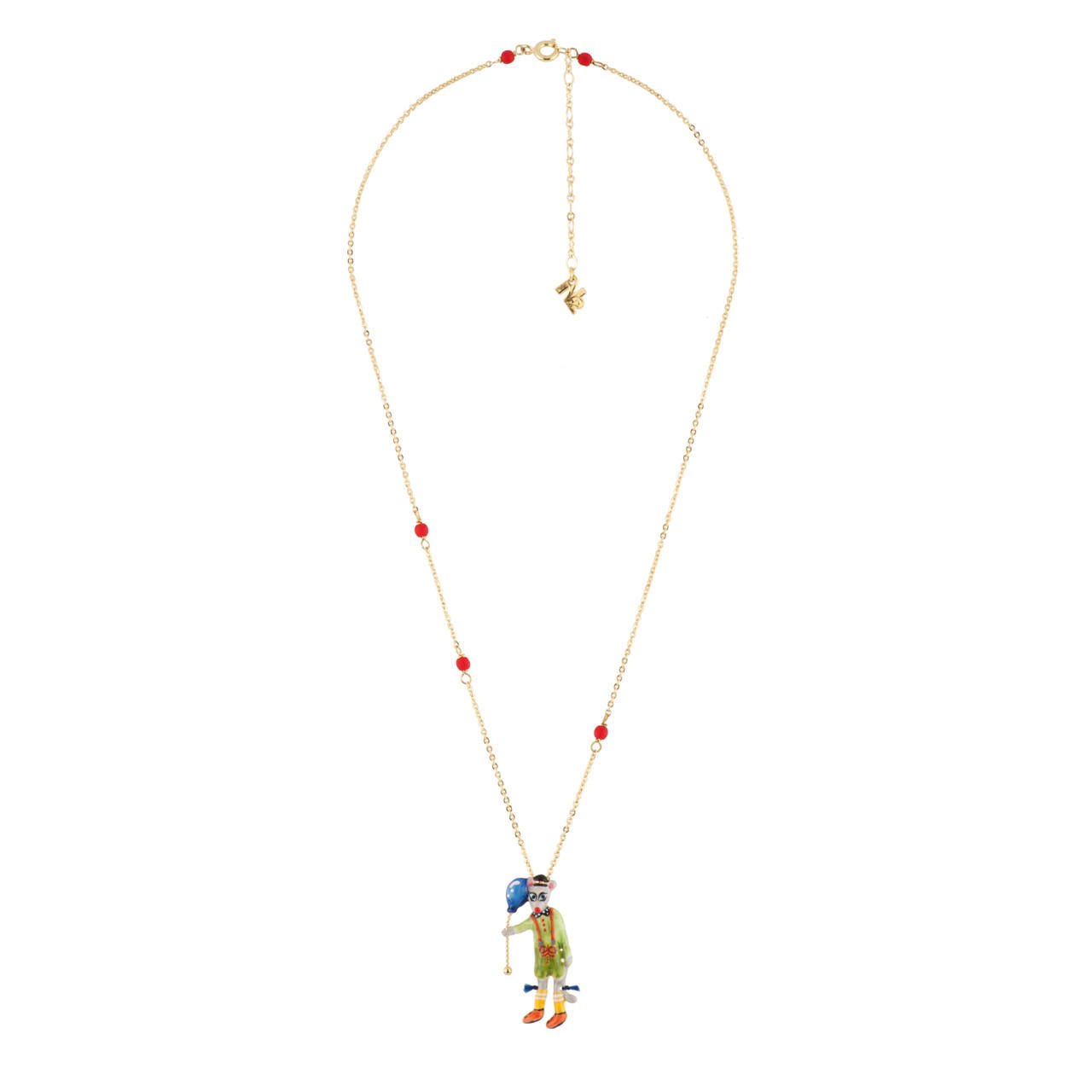 Birthday Mouse Mouse & Blue Balloon Necklace | AEBM3061 - Les Nereides