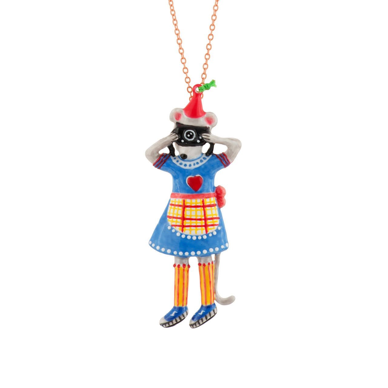 Birthday Mouse Mouse & Camera Necklace | AEBM3111 - Les Nereides