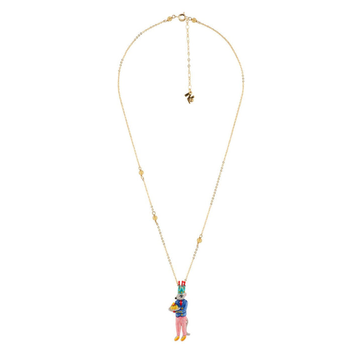 Birthday Mouse Mouse & Cheesecake Necklace | AEBM3051 - Les Nereides