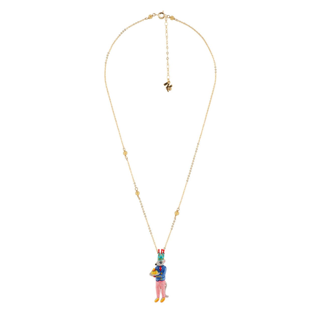 Birthday Mouse Mouse & Cheesecake Necklace | AEBM3051 - Les Nereides