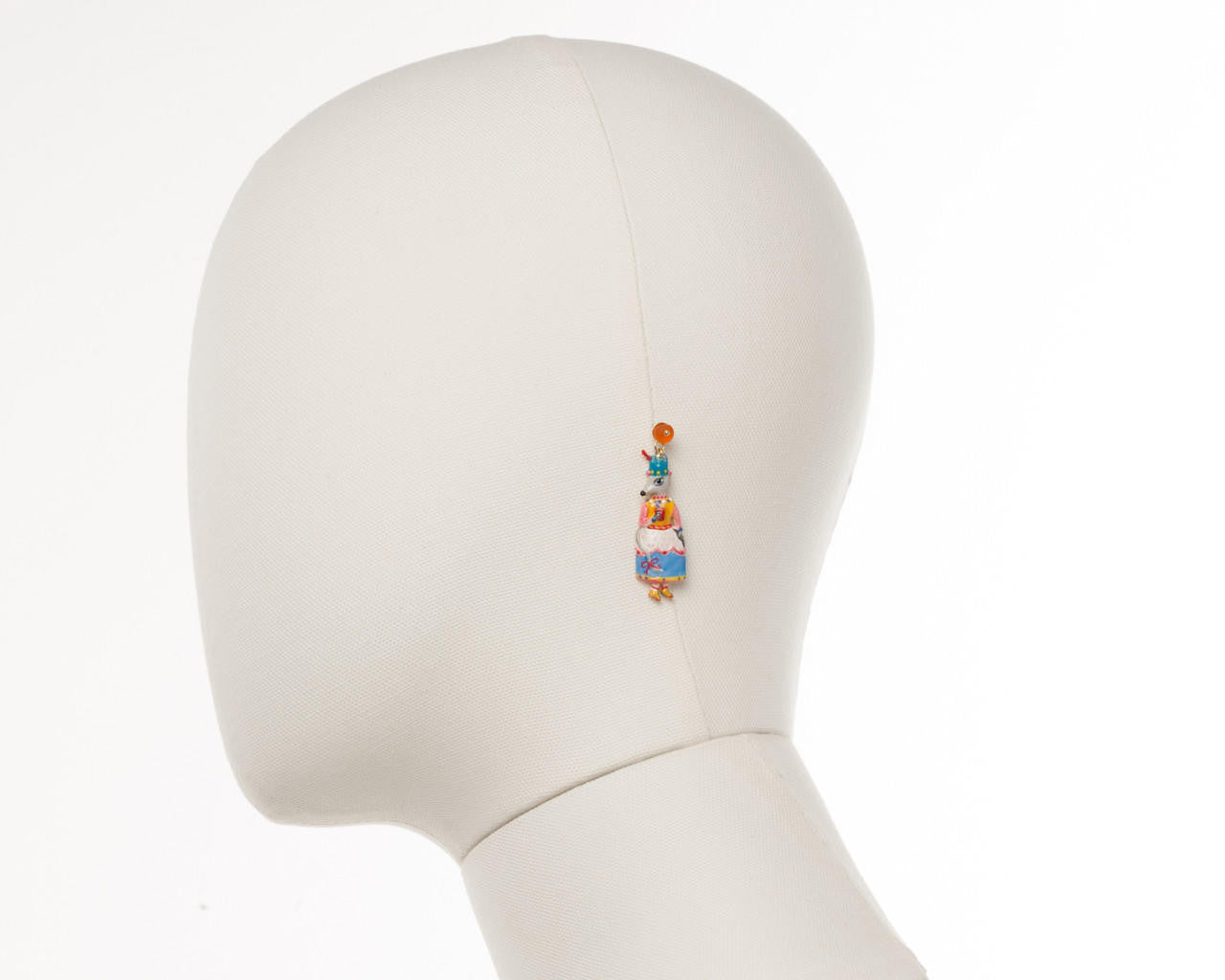 Birthday Mouse Mouse & Lemonade Drink Earrings | AEBM103T/1 - Les Nereides