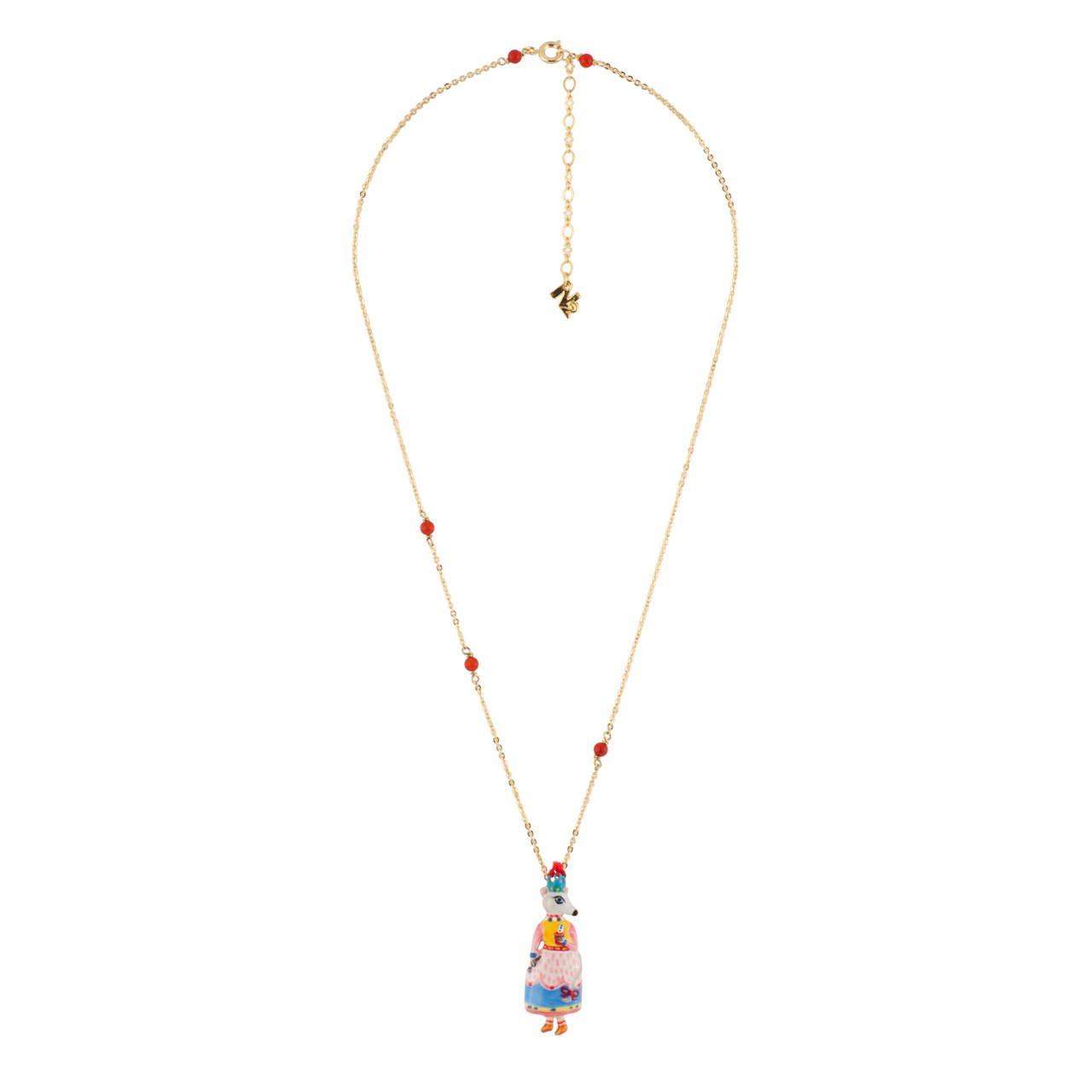 Birthday Mouse Mouse & Lemonade Drink Necklace | AEBM3031 - Les Nereides