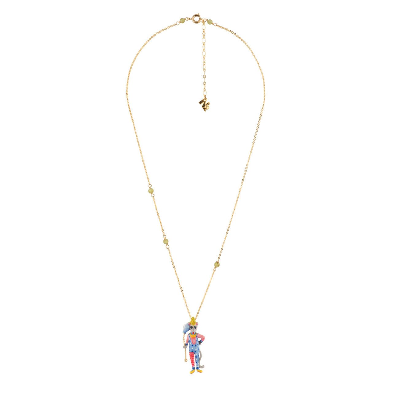 Birthday Mouse Mouse & Striped Hat Necklace | AEBM3021 - Les Nereides
