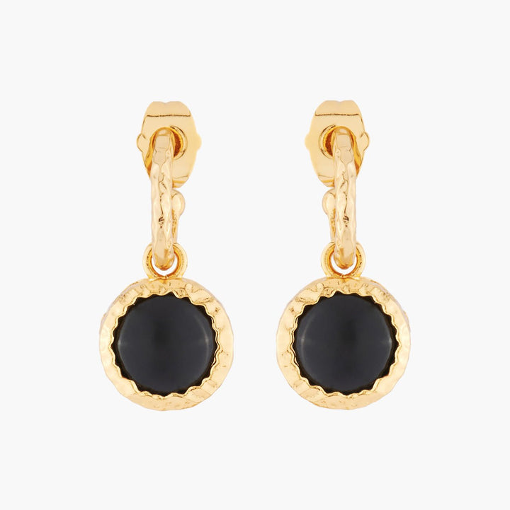 Black Onyx Earrings | AKBC102 - Les Nereides