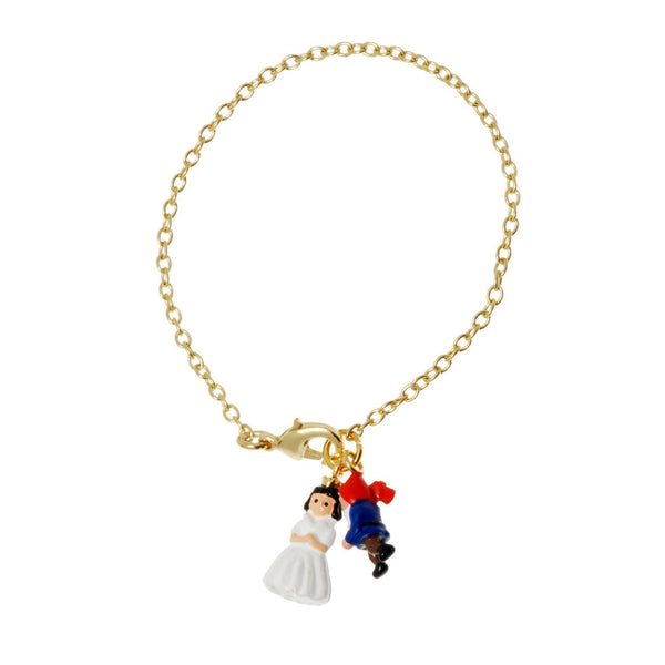 Blanche Neige Gold Bracelet | WBL2011 - Les Nereides