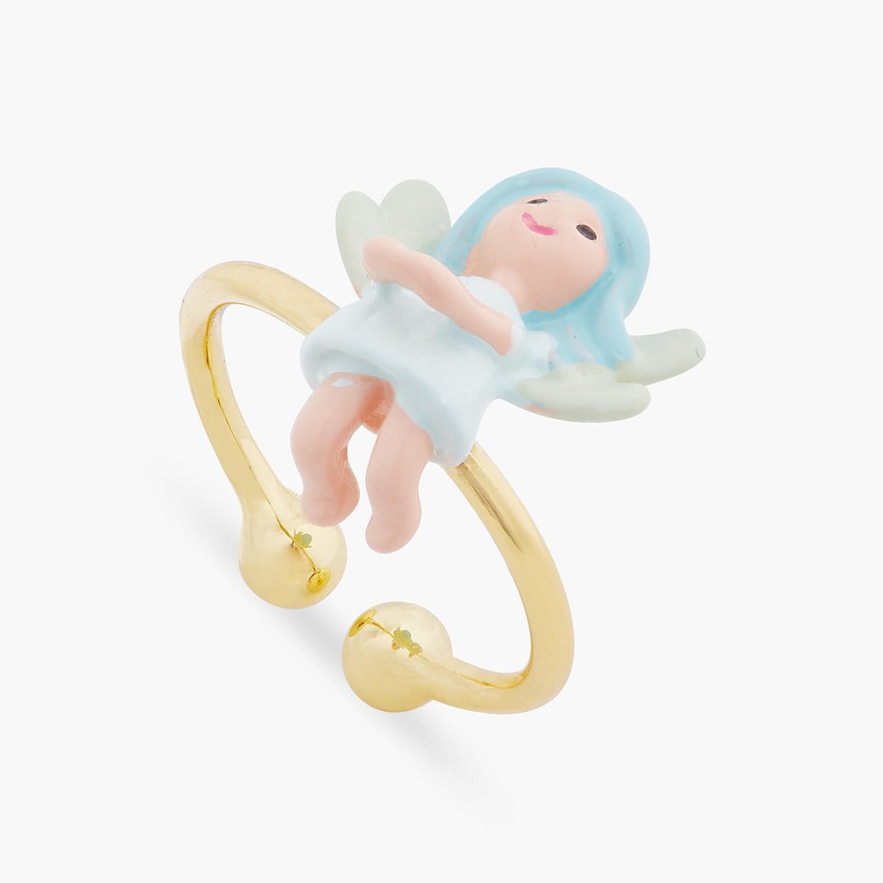 Blue Fairy Adjustable Ring | ARPI6021 - Les Nereides
