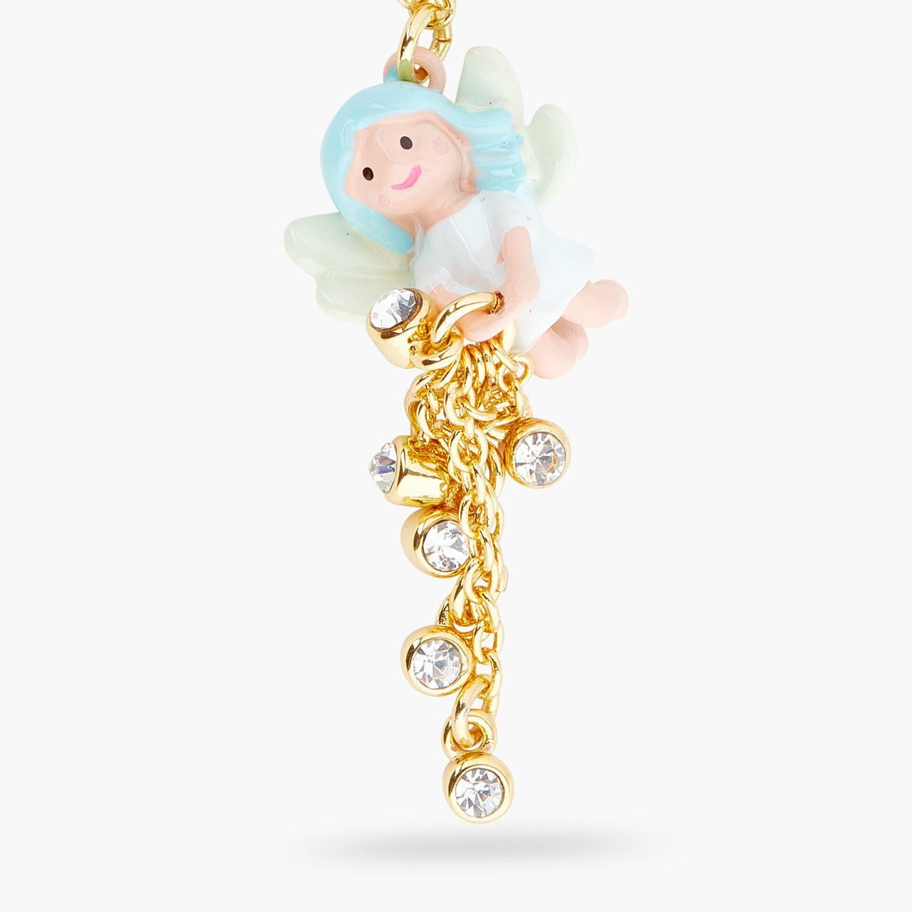 Blue Fairy Pendant Necklace | ARPI3021 - Les Nereides