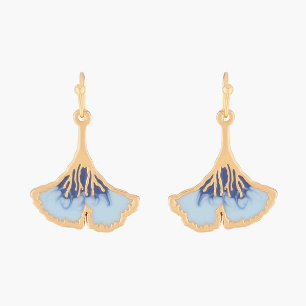 Blue Gingko Earrings | ALBE1081 - Les Nereides