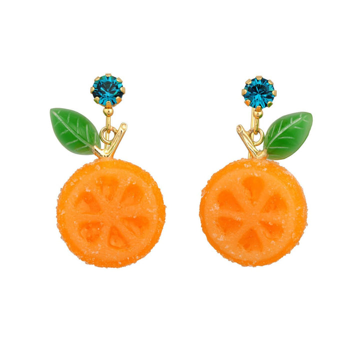 Bo La Confiserie Orange Earrings | YLC1031 - Les Nereides