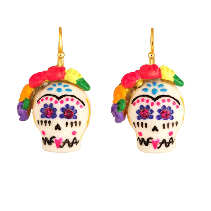 Bo Sugar Skull Earrings | XSS1031 - Les Nereides