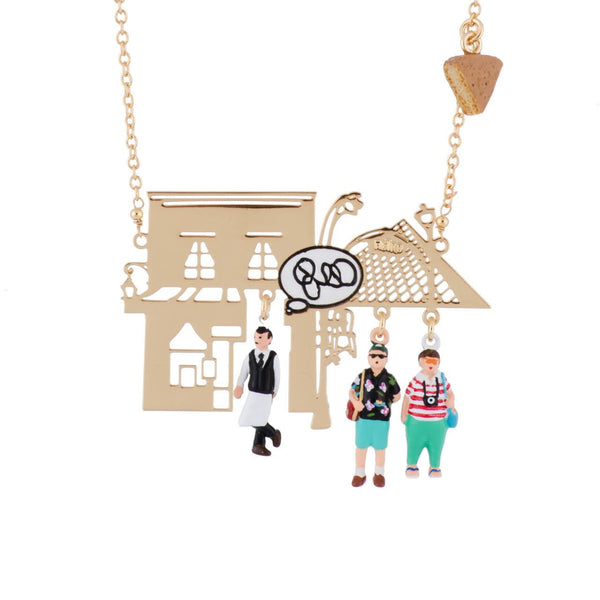 Bonjour Paris Necklace | AGBP3041 - Les Nereides