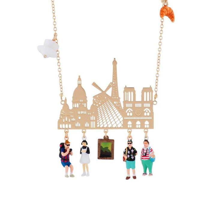 Bonjour Paris Necklace | AGBP3051 - Les Nereides