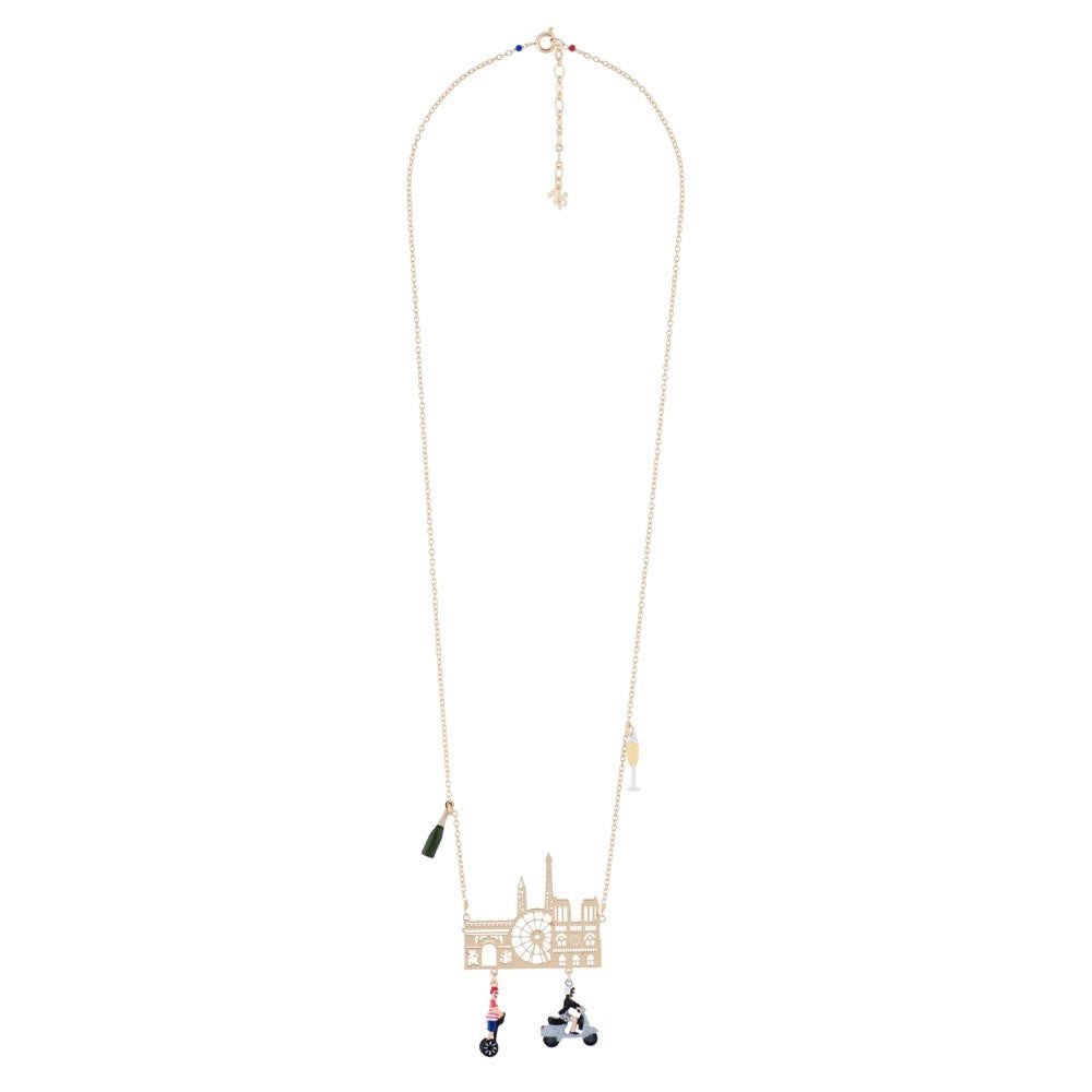 Bonjour Paris Necklace | AGBP3061 - Les Nereides