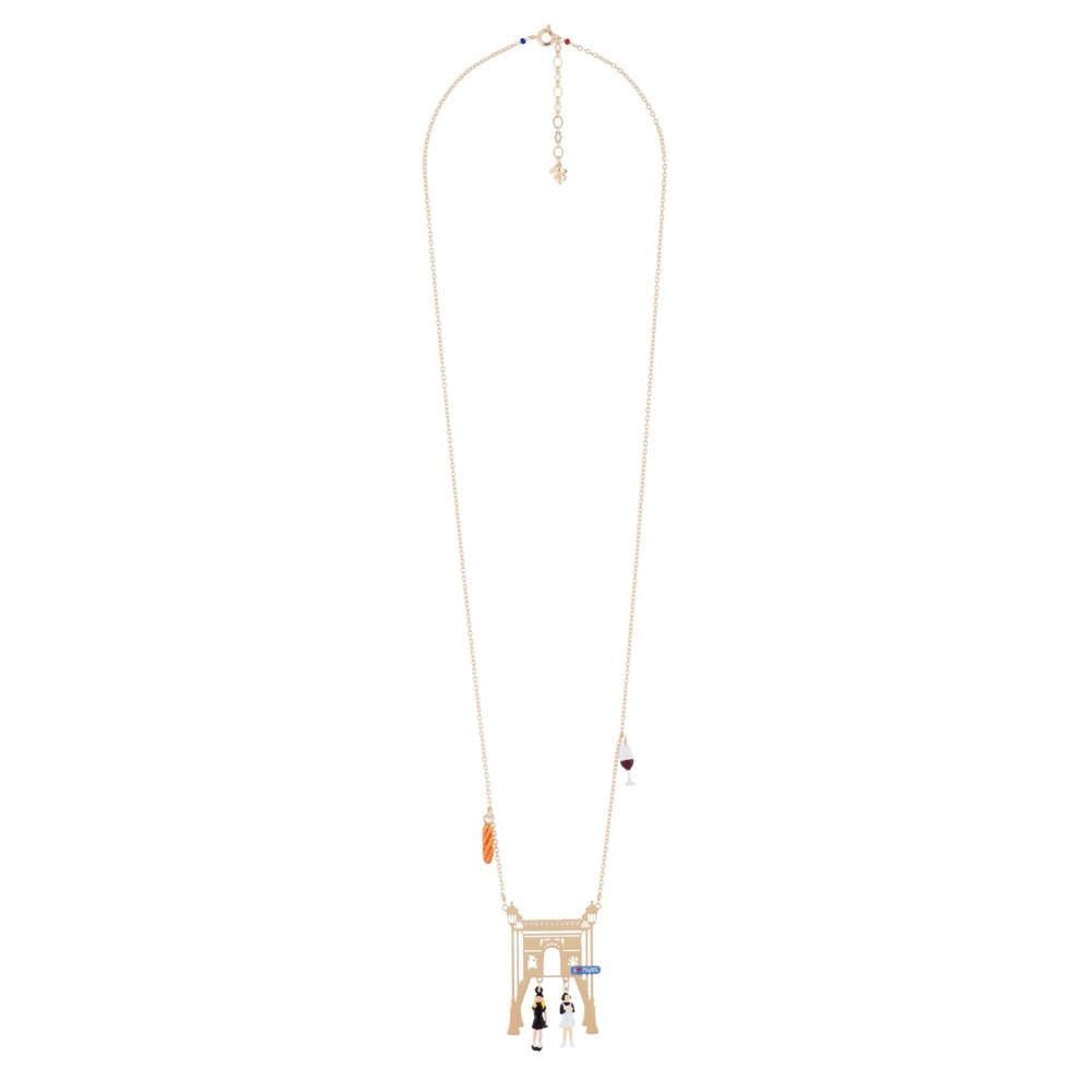 Bonjour Paris Necklace | AGBP3071 - Les Nereides