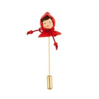 Brooch Promenons Nous Little Red Riding Hood Charms | AECR4011 - Les Nereides