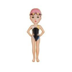 Brooch Urban Sports Swimming Girl Brooch | ACUS5041 - Les Nereides