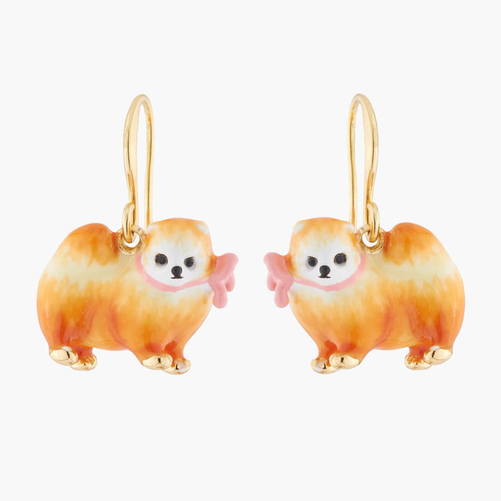 Brown Pomeranian Earrings | AKLA101 - Les Nereides