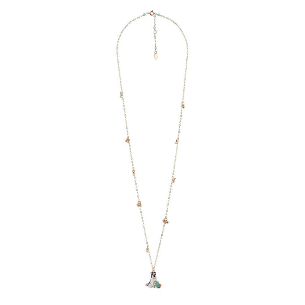 Bulldog Long Necklace | ADLA3031 - Les Nereides