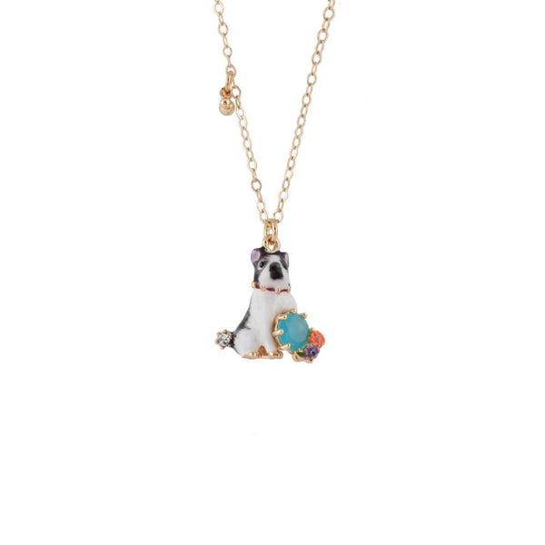 Bulldog Long Necklace | ADLA3031 - Les Nereides