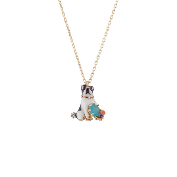 Bulldog Pendant Necklace | ADLA3011 - Les Nereides