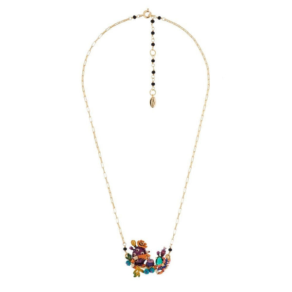 Cactus And Snake Necklace | AGDC3051 - Les Nereides
