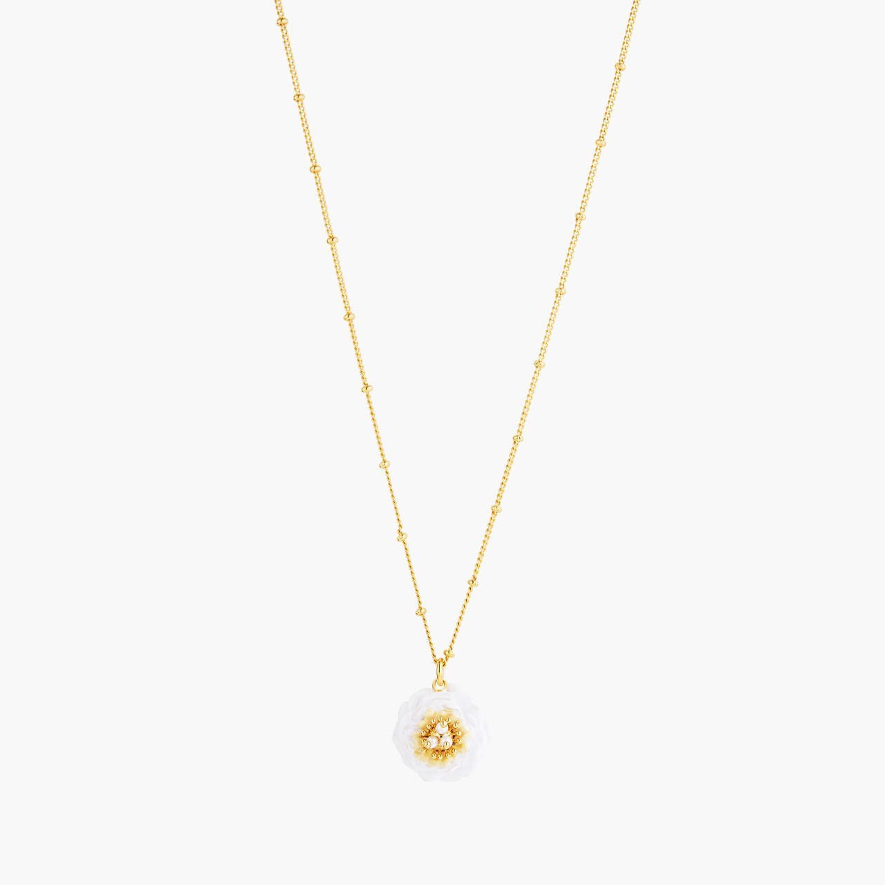 Camellia Pendant Necklace | AOLF3011 - Les Nereides