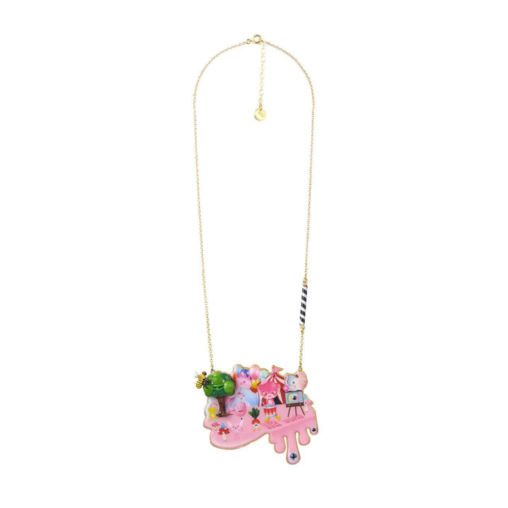 Candy Monster At Theé Funfair Necklace | ABCM3091 - Les Nereides