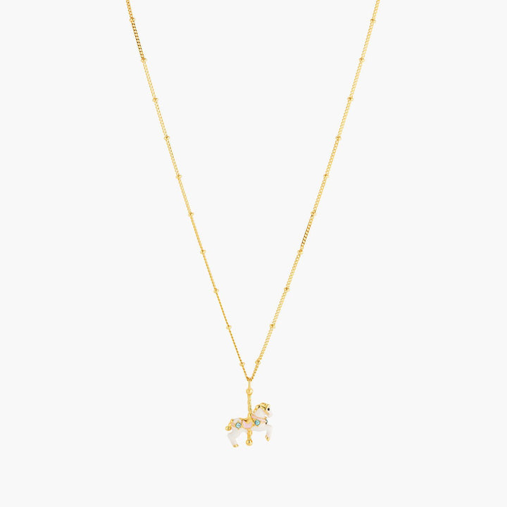 Carousel Horse Thin Necklace | ANIP3021 - Les Nereides