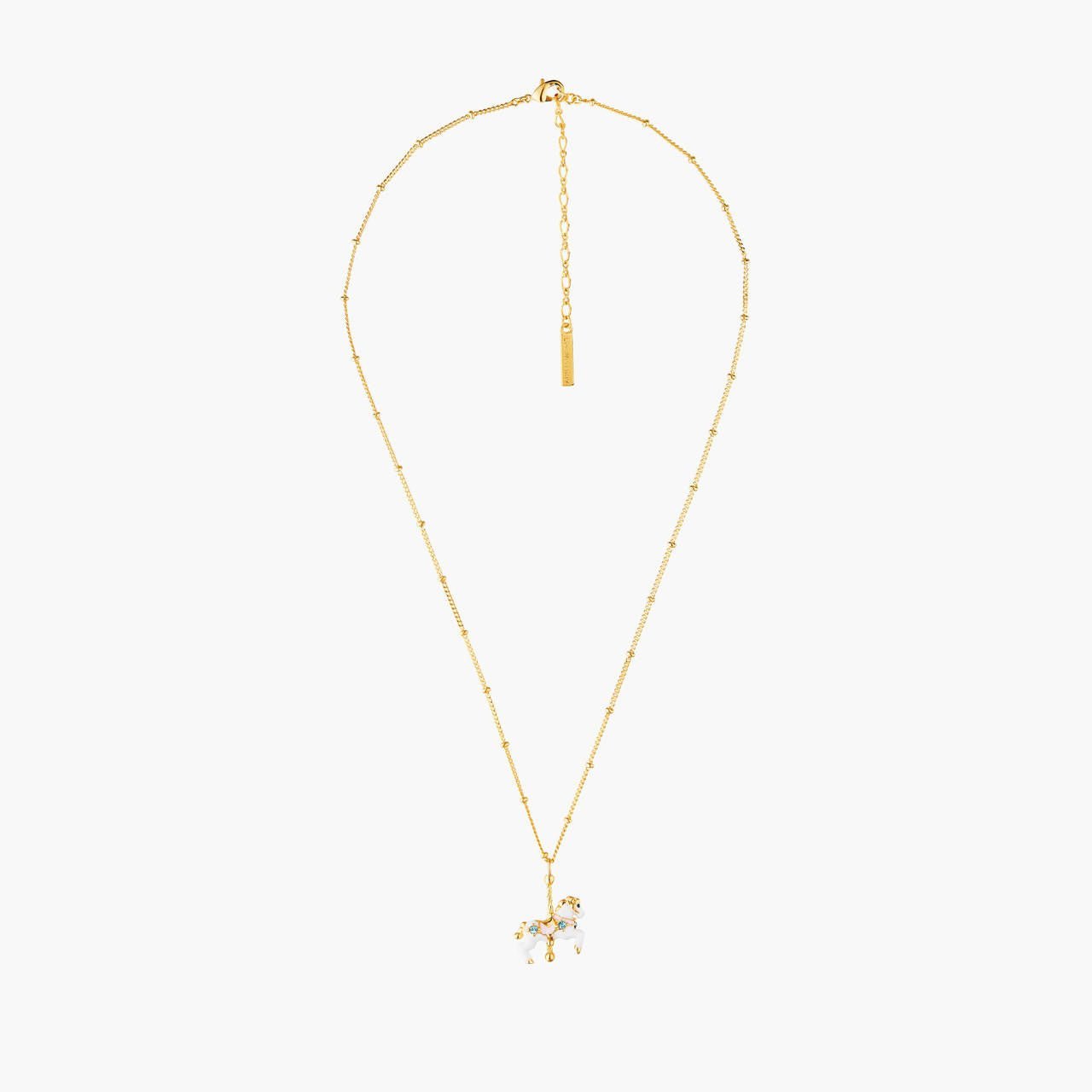 Carousel Horse Thin Necklace | ANIP3021 - Les Nereides