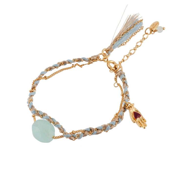 Chanceux Hand & Heart Blue Bracelet | AFBC2021 - Les Nereides