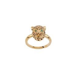 Charmant Felin Panther Head T.50 Gold Rings | ACCF604/11 - Les Nereides
