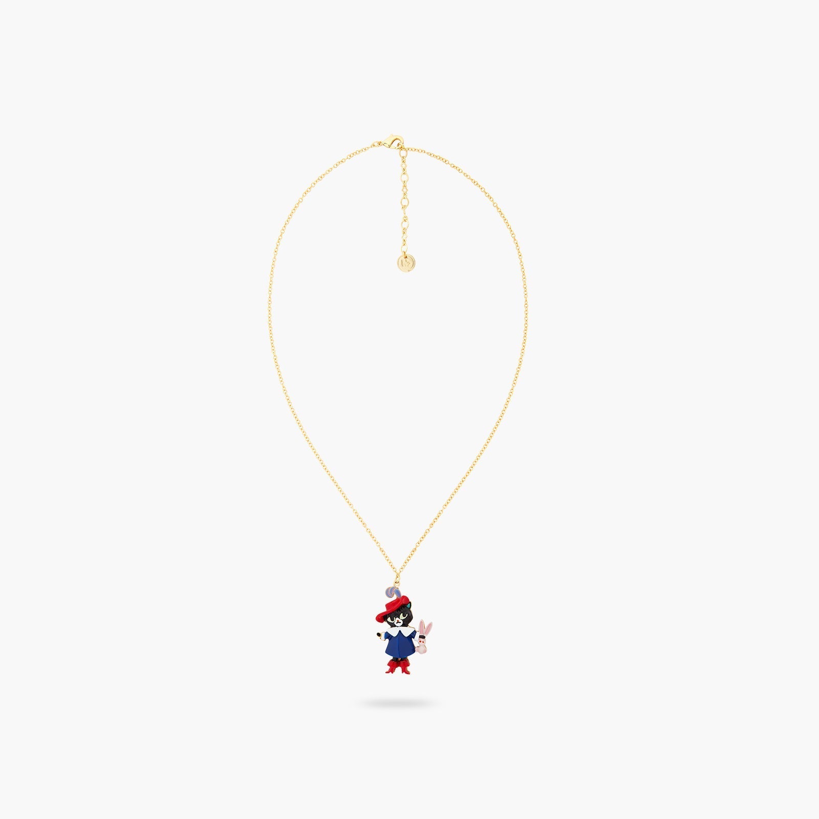 Charming Cat And Rabbit Pendant Necklace | ASCC3021 - Les Nereides