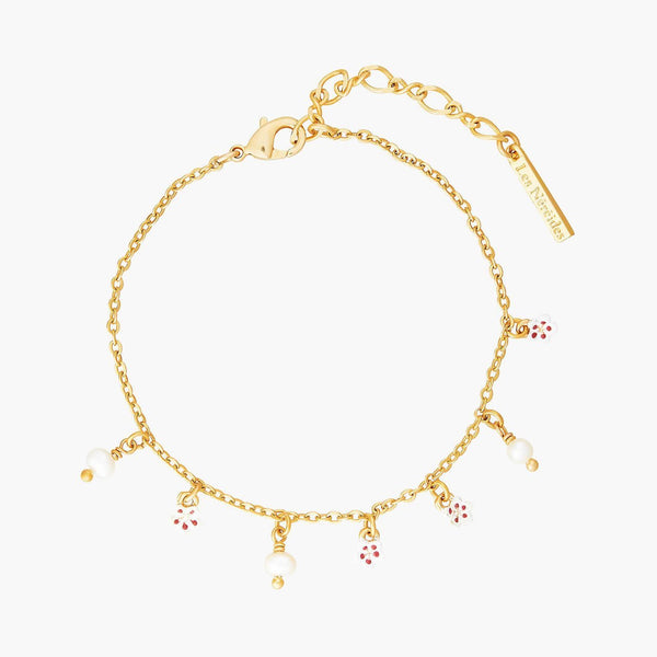 Cherry Blossom Thin Bracelet | ANHA2051 - Les Nereides