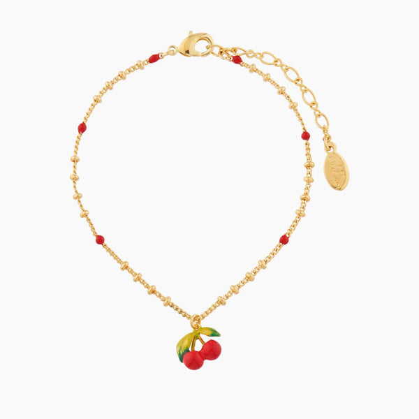 Cherry Charms Bracelet | AMSO2191 - Les Nereides