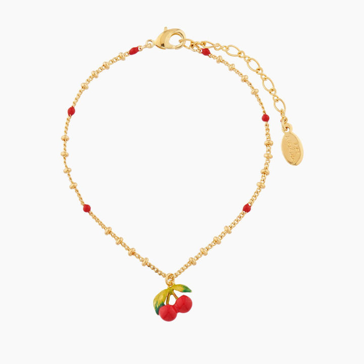 Cherry Charms Bracelet | AMSO2191 - Les Nereides