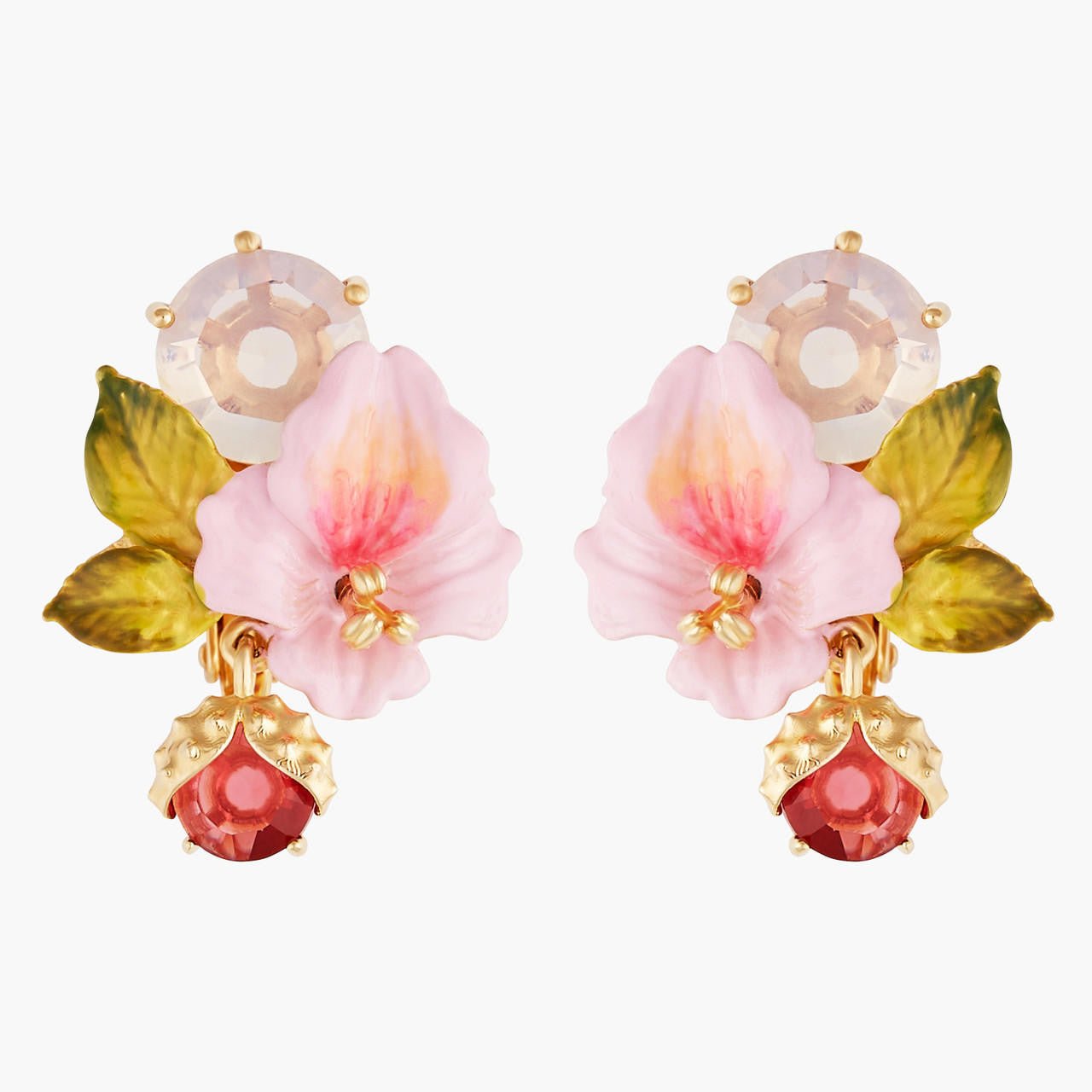 Chestnut And Sweet Chestnut Tree Flower Earrings | AMEF1011 - Les Nereides