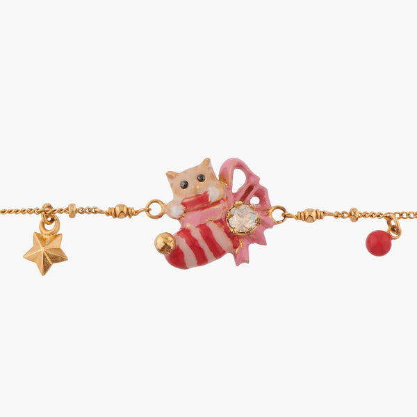 Christmas Kitty Charms Bracelet | AKNO201 - Les Nereides