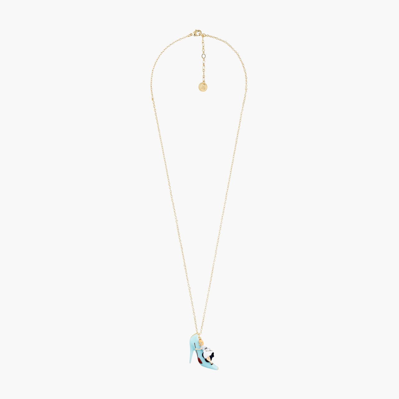 Cinderella And Slipper Long Necklace | AOCE3091 - Les Nereides