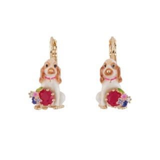 Cocker Spaniel Dormeuses Earrings | AELA102D/1 - Les Nereides