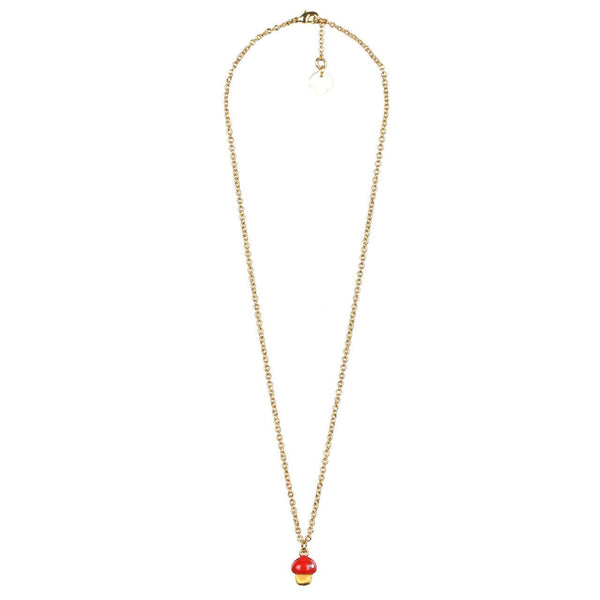 Collier Chaperon & Champignons Avec Champignon Rouge Necklace | YCC3101 - Les Nereides