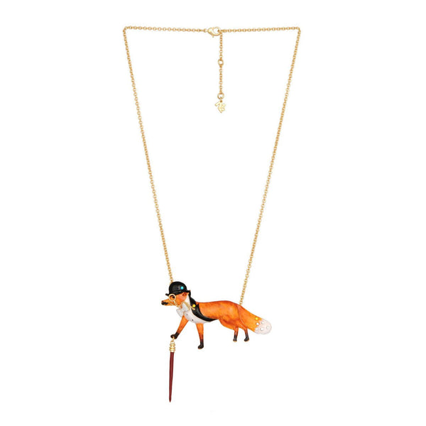 Collier Gentiment Joyeux Hector Le Renard Necklace | YGJ3011 - Les Nereides