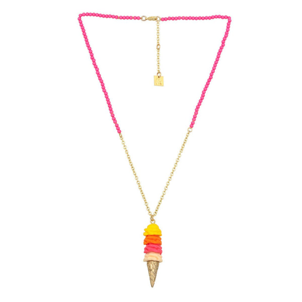 Collier Ice Cream Necklace | XIC3061 - Les Nereides